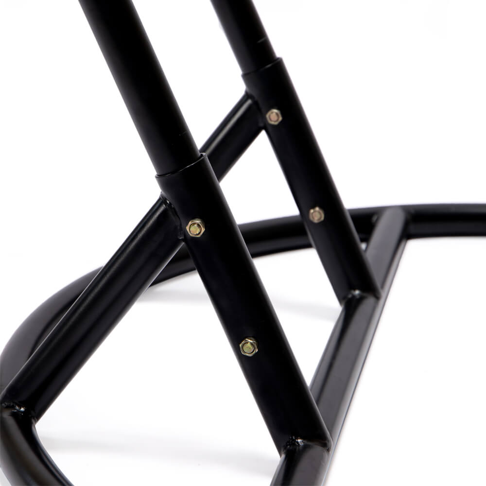 Polyrattan Hängesessel TWIN - Schwarz für 2 Personen