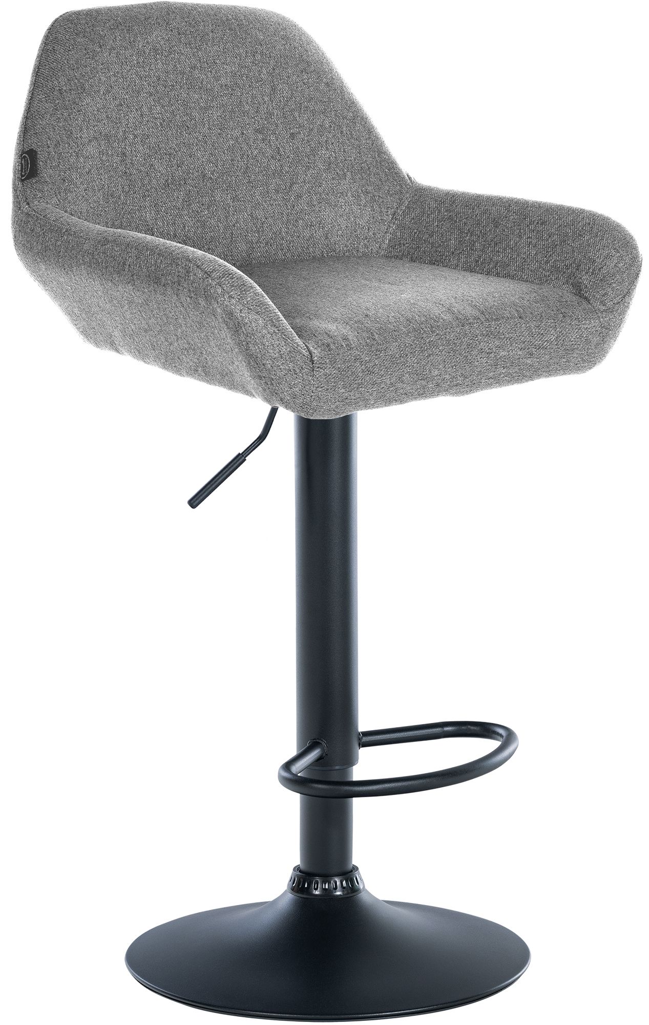 Barhocker Braga Stoff B, grau