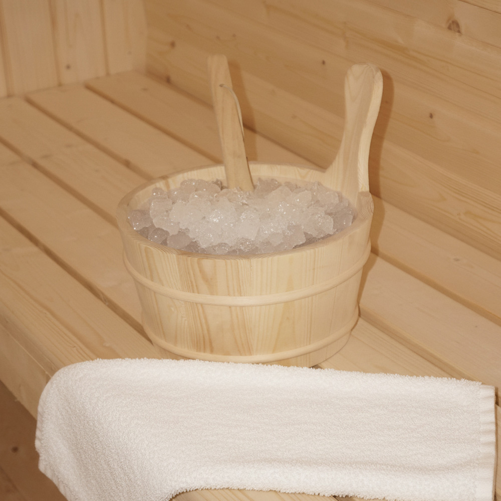 Outdoor Sauna CUBE M - 194 x 120 cm für 2 Personen