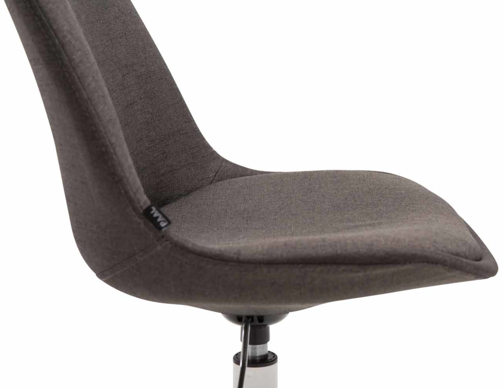 4er Set Stühle Maverick W Stoff, dunkelgrau