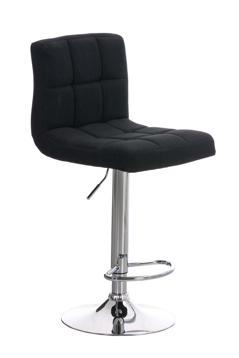 Barhocker Peru STOFF C, schwarz