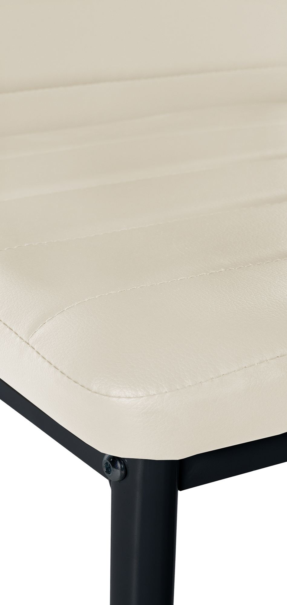 Esszimmerstuhl Mayfair Kunstleder, creme