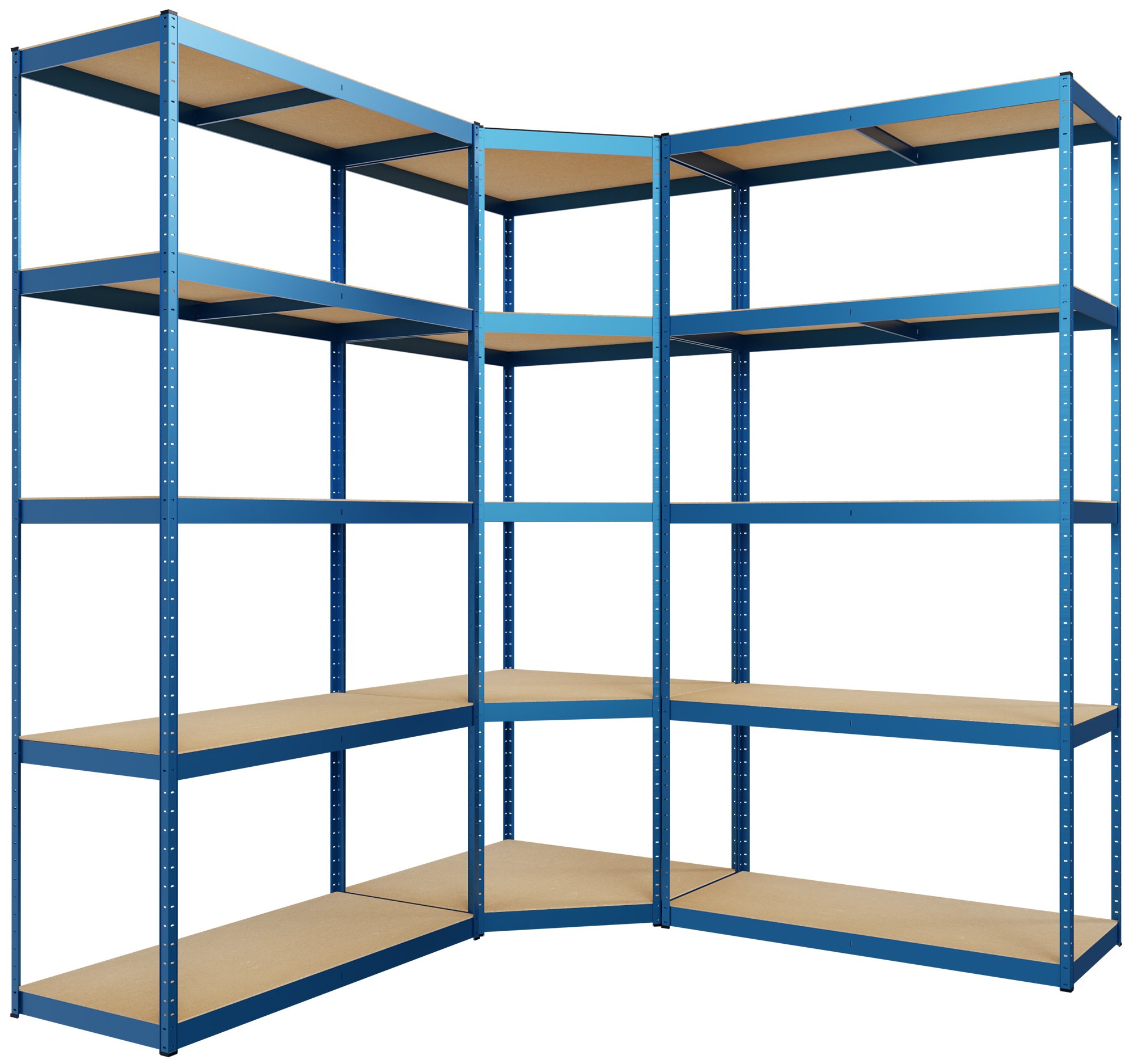 3er Regalsystem, blau