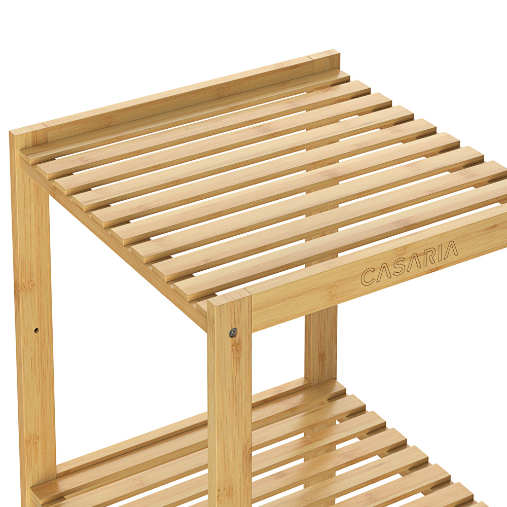 Standregal Bambus 140x33x33cm
