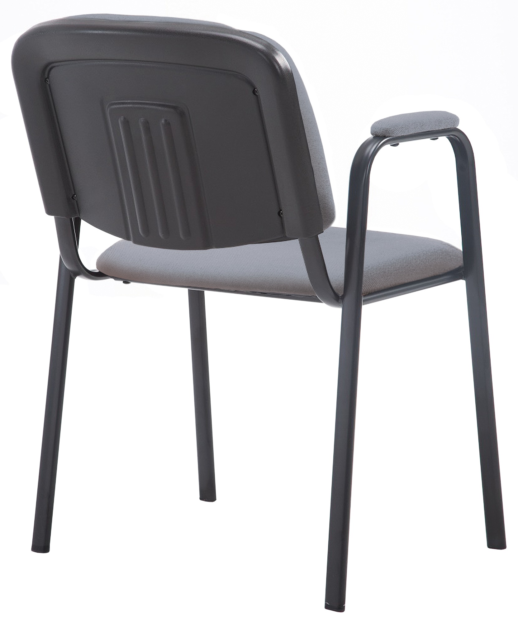 Besucherstuhl Ken PRO Stoff, grau