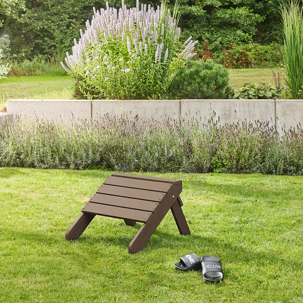 Hocker FAREA – Schwarz - Braun