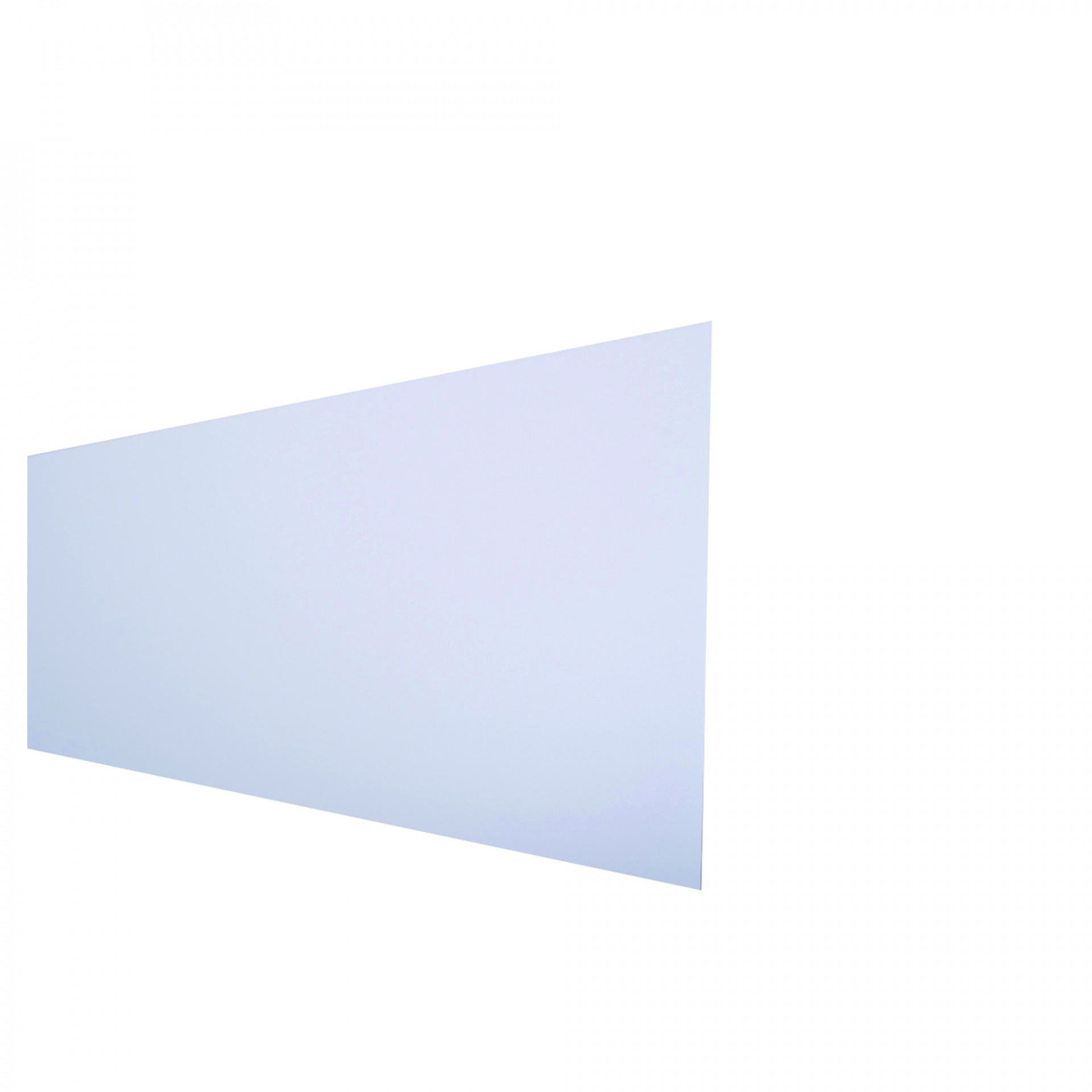 FARÖ-Serie HPL-Steckzaunsystem, Zaunlamelle WEIß, 6 x 329 x 1792 mm