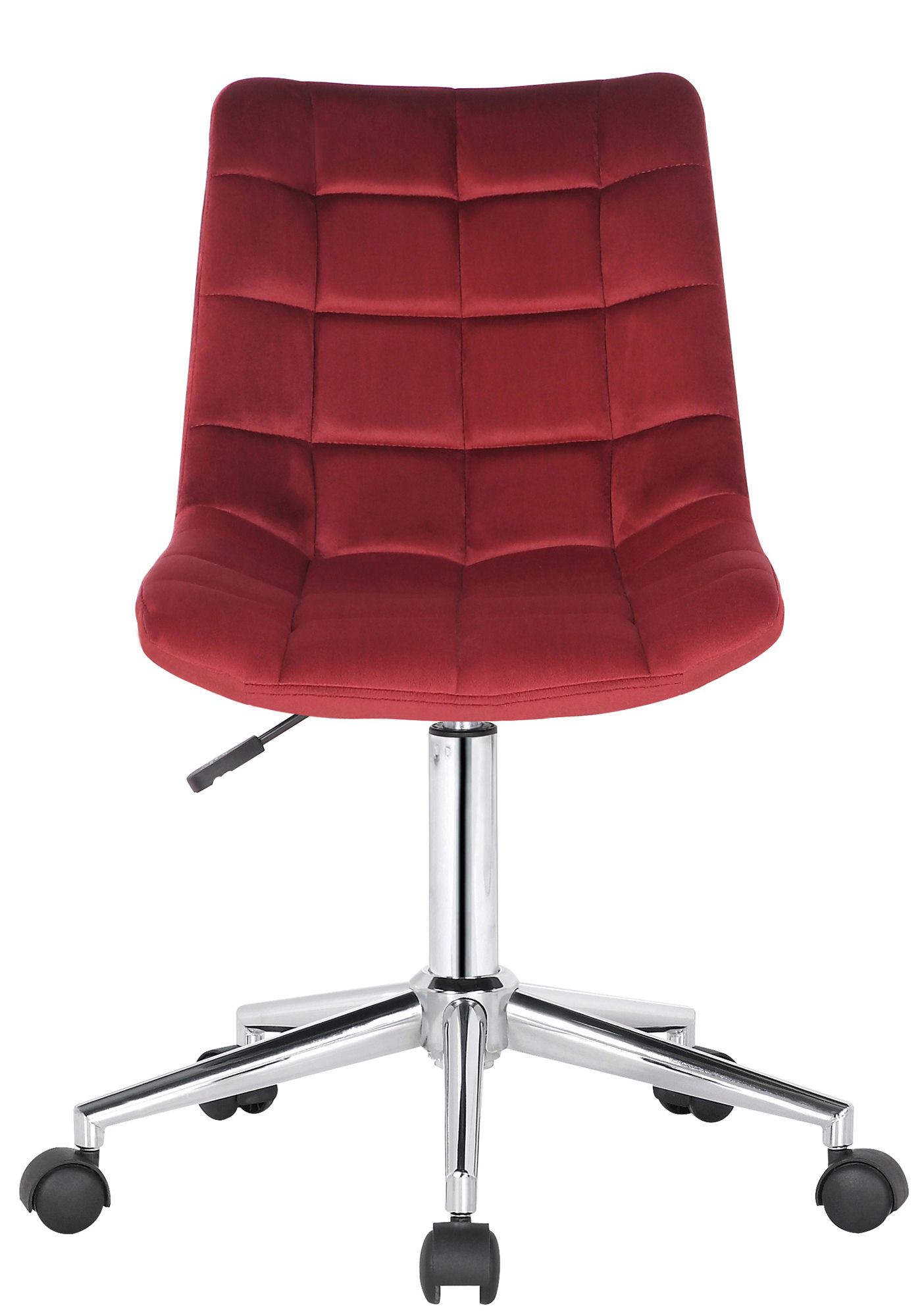 Bürostuhl Medford Samt, rot