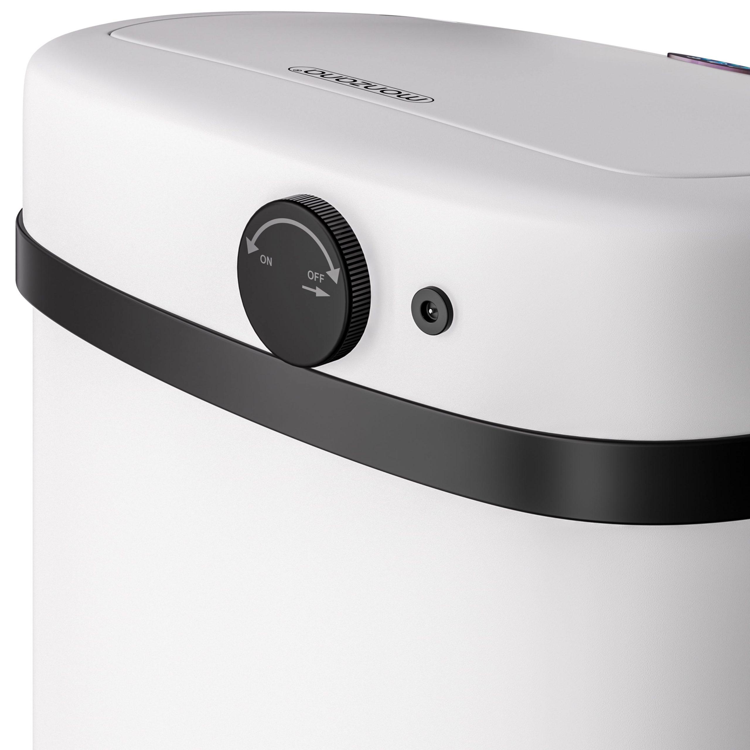 Sensor Mülleimer Edelstahl Weiß 50L