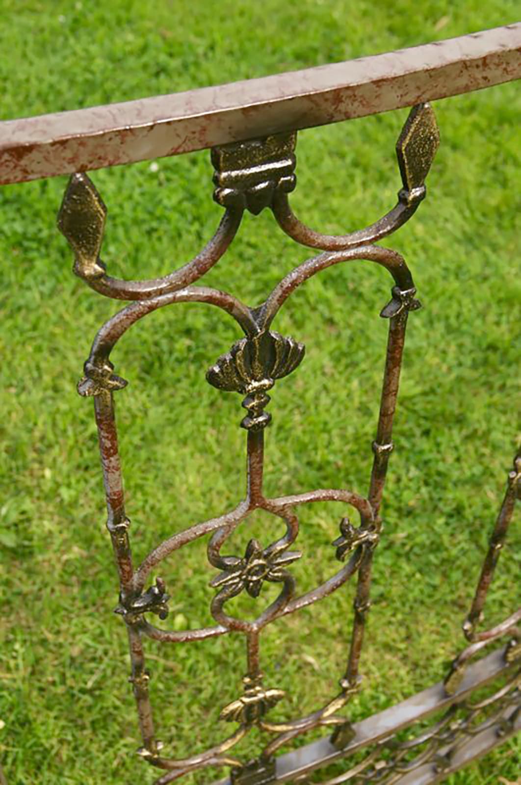 Luxus Pavillon Romantik rund 350 cm, bronze