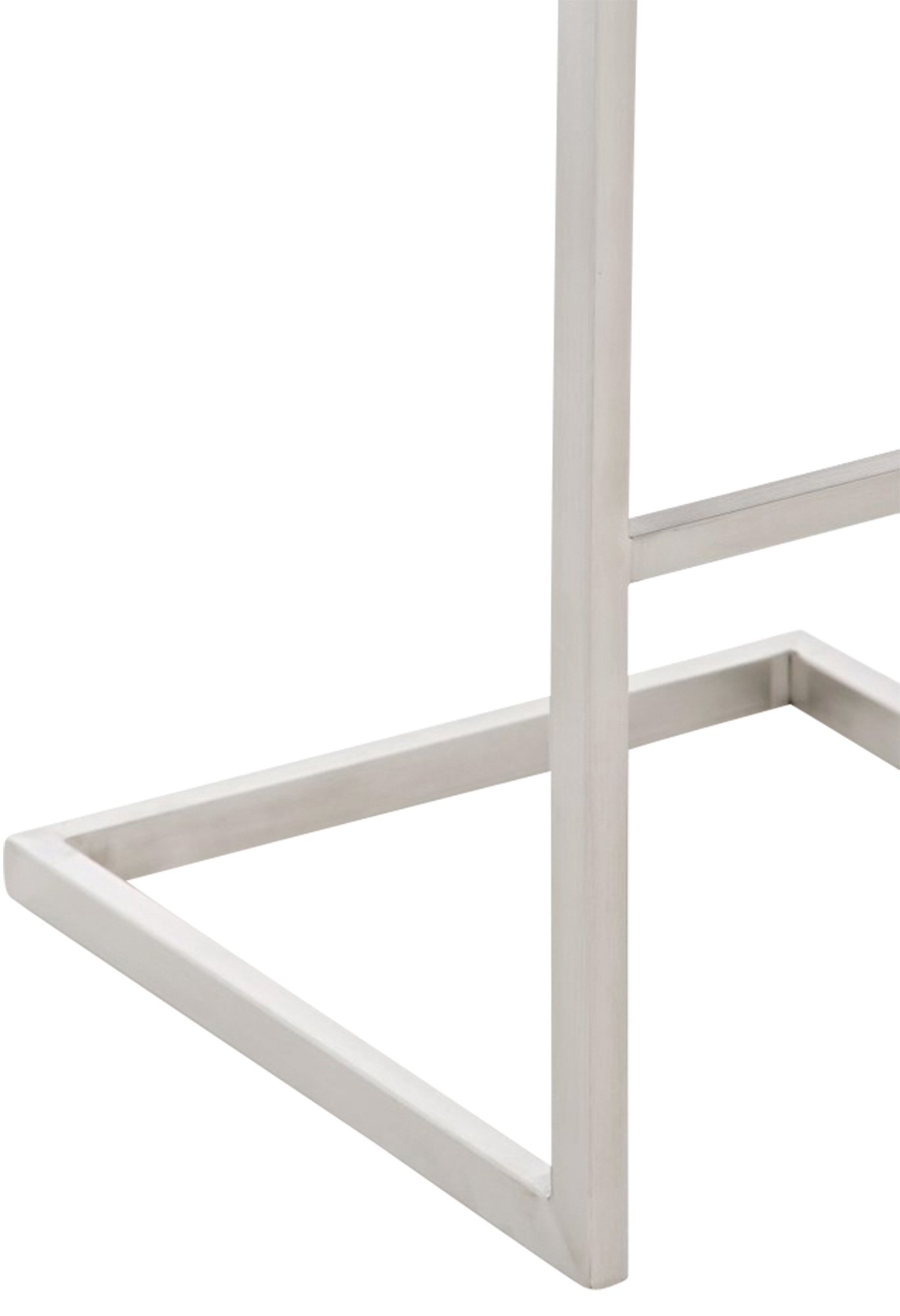 2er Set Barhocker Paros Kunstleder, creme