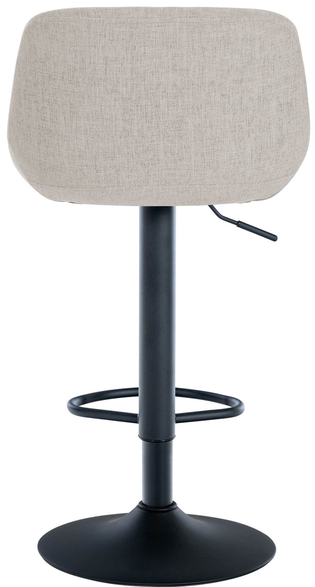2er Set Barhocker Loft Stoff, creme