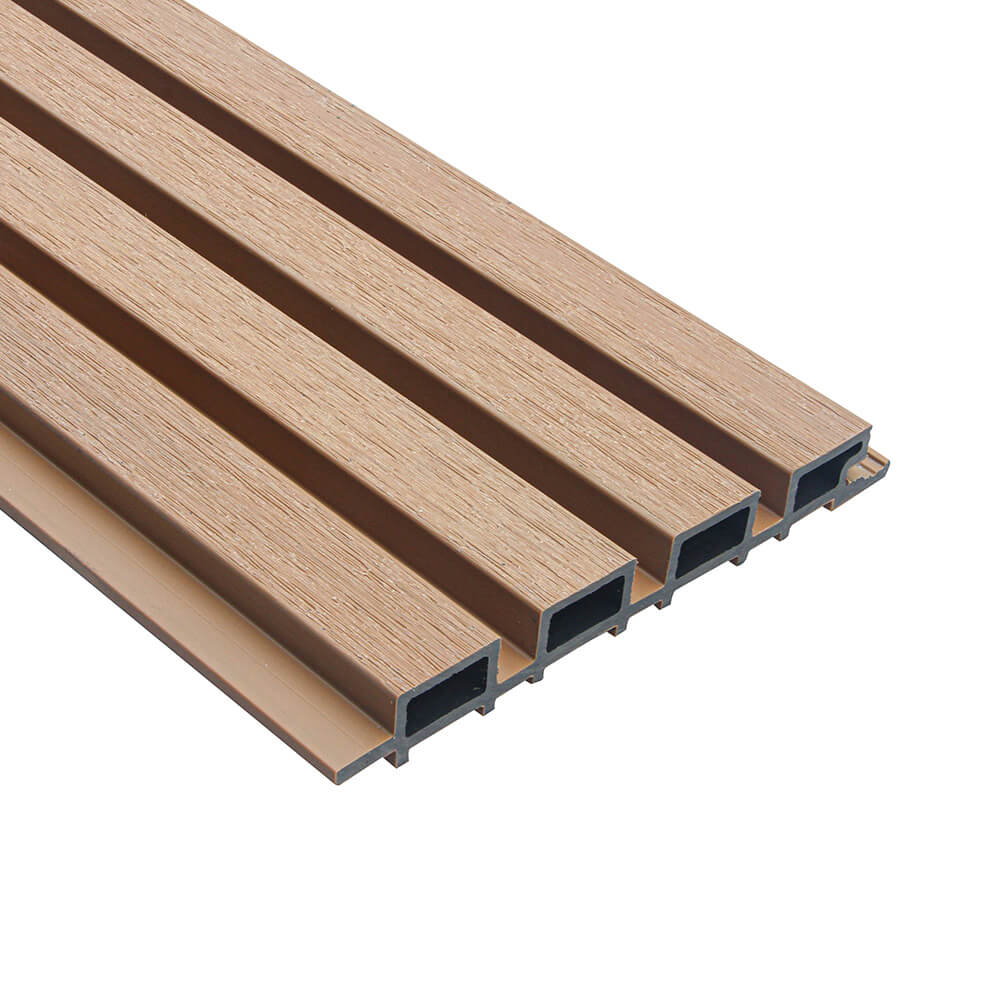 WPC Fassadenverkleidung DUVAR - 40 m² Teak