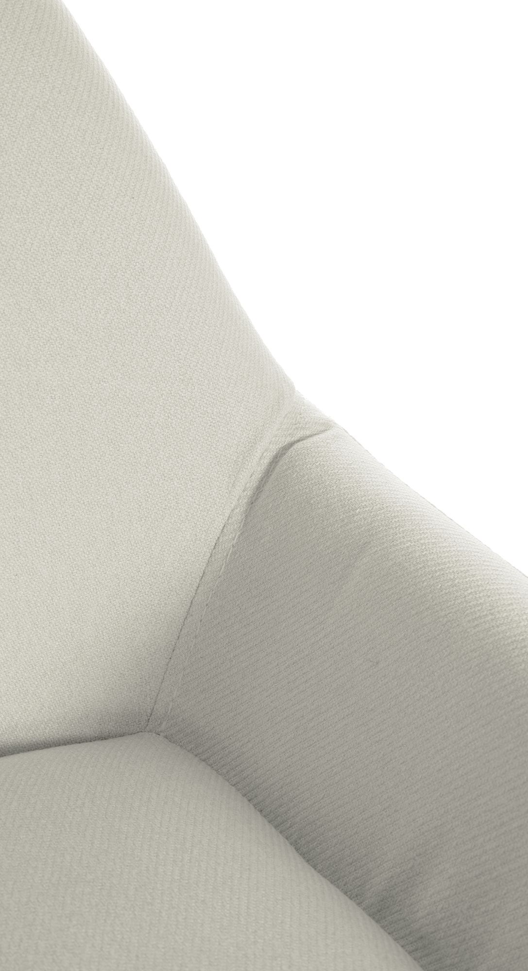 2er Set Barhocker Braga Stoff schwarz, creme