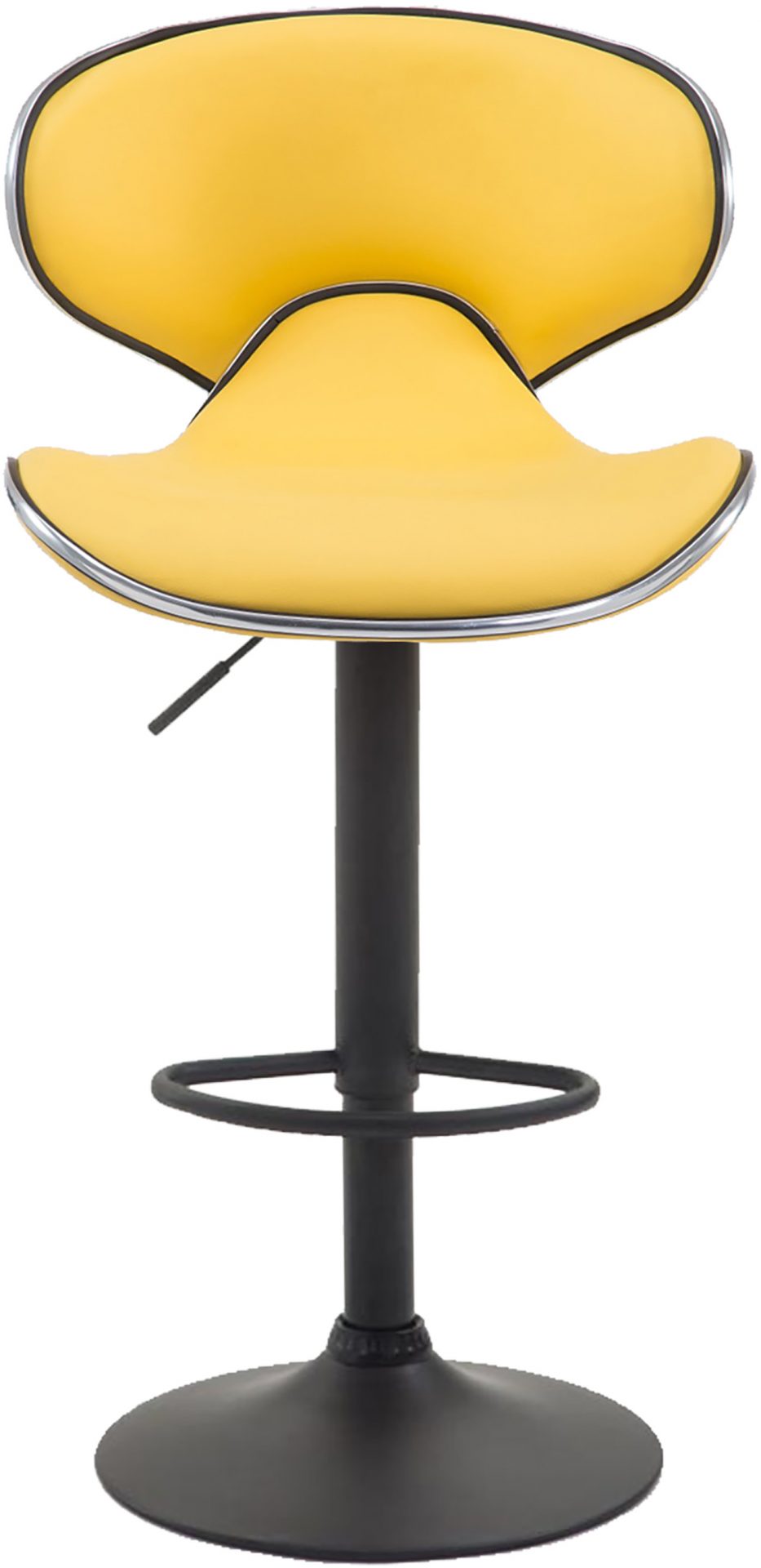 Barhocker Las Vegas V2 schwarz, gelb