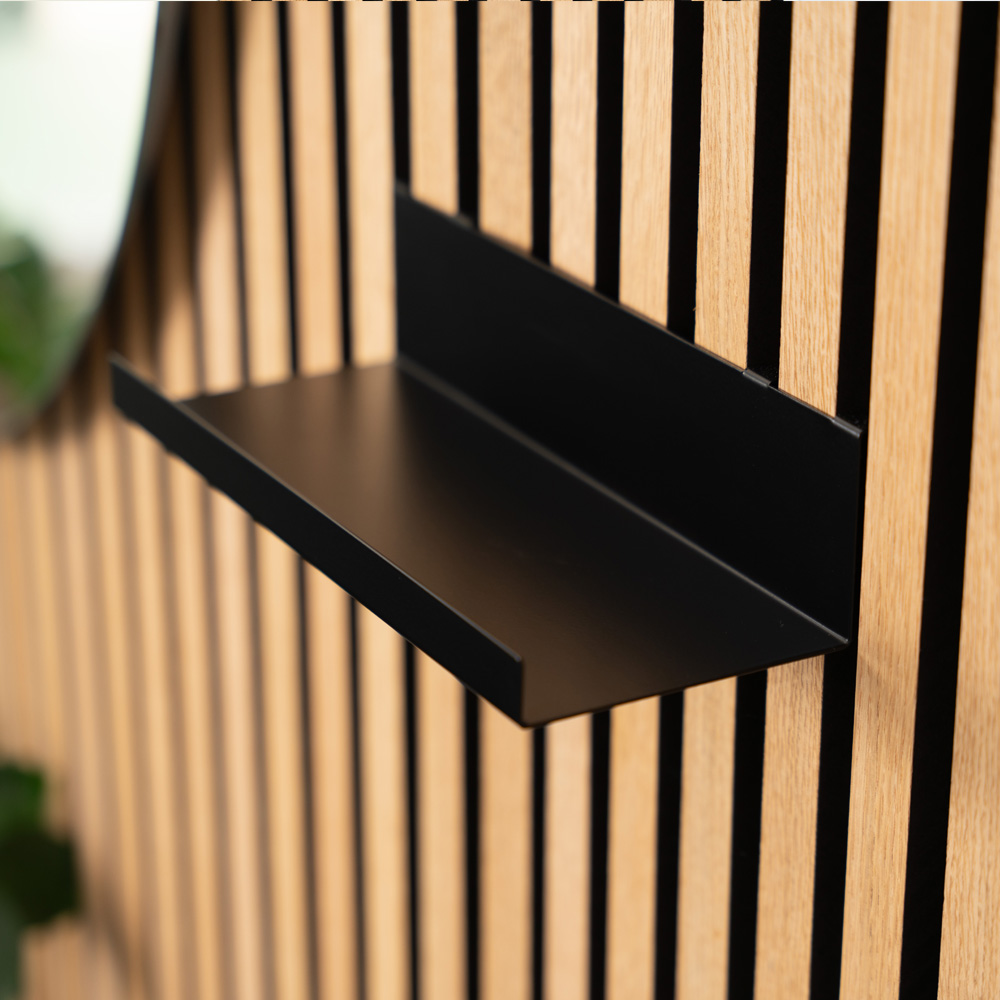 Regal für Akustikpaneel RESONA - 25 x 11 cm Schwarz