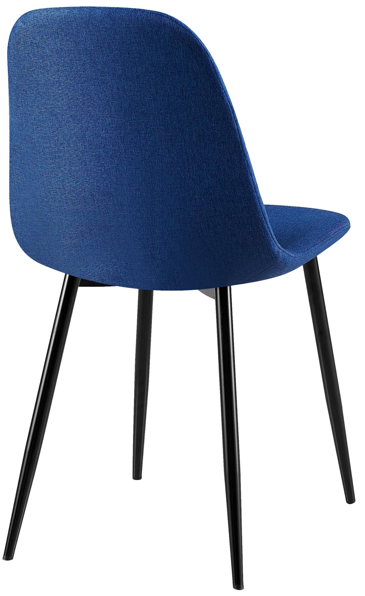 Stuhl Giverny Stoff, blau