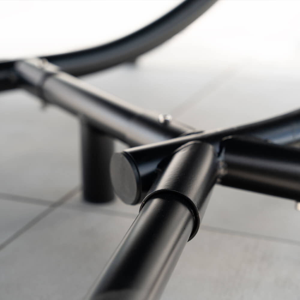 Hängesessel LOMA – 2 Sitzer Schwarz