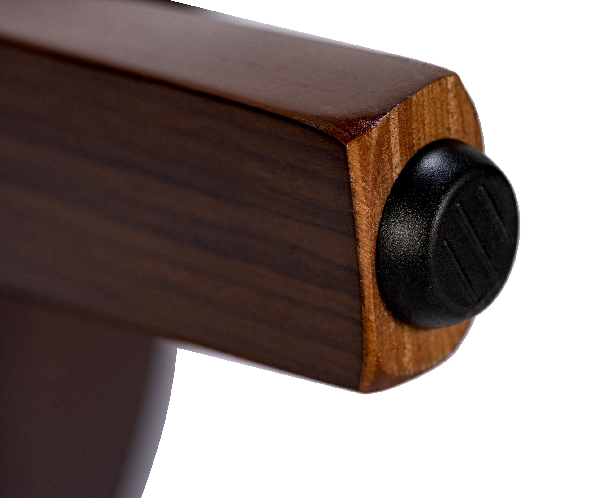 Esszimmerstuhl Foley Stoff, walnuss/schwarz