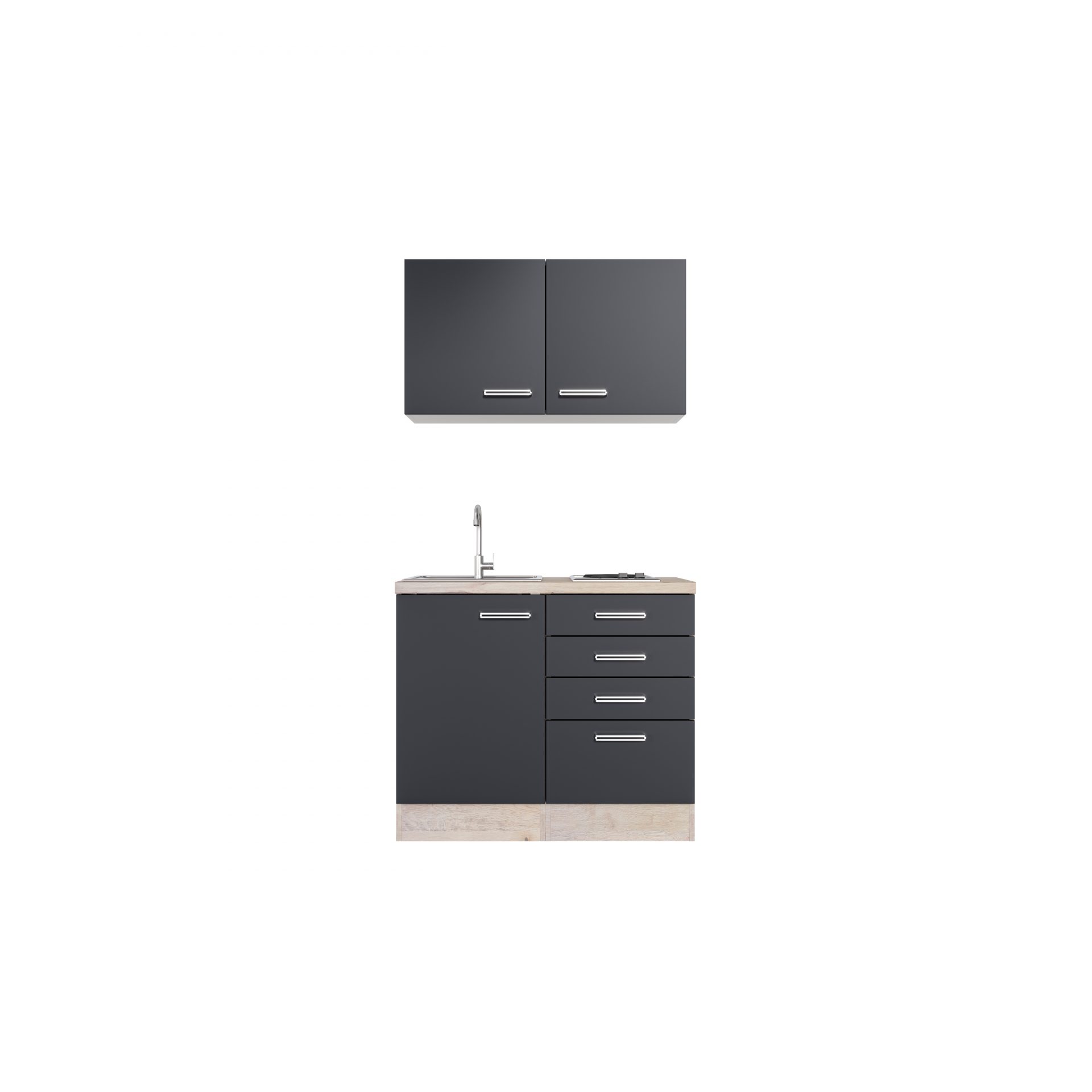Miniküche ELVA 100 cm mit E-Geräten