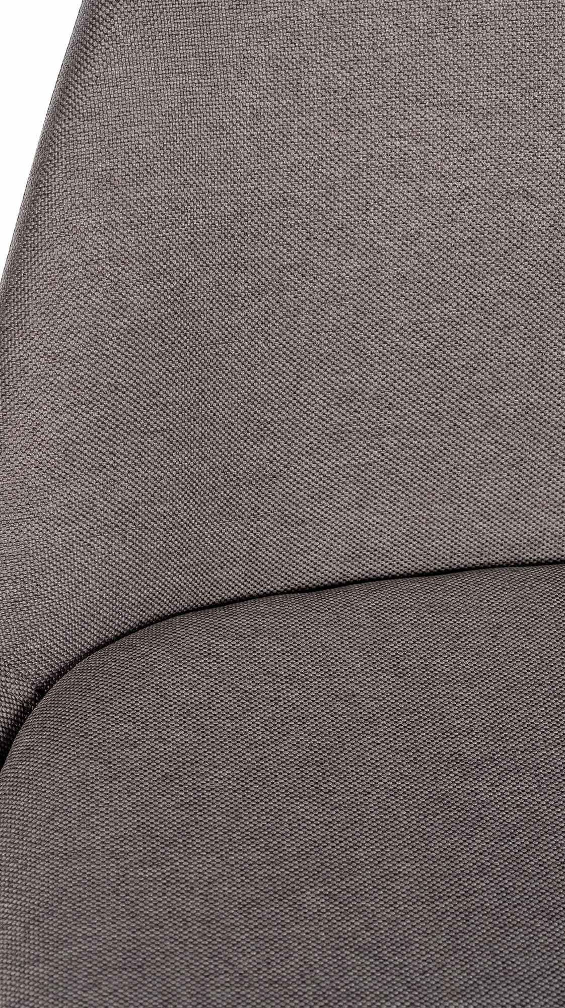 Barhocker Corbin Stoff Square schwarz, taupe