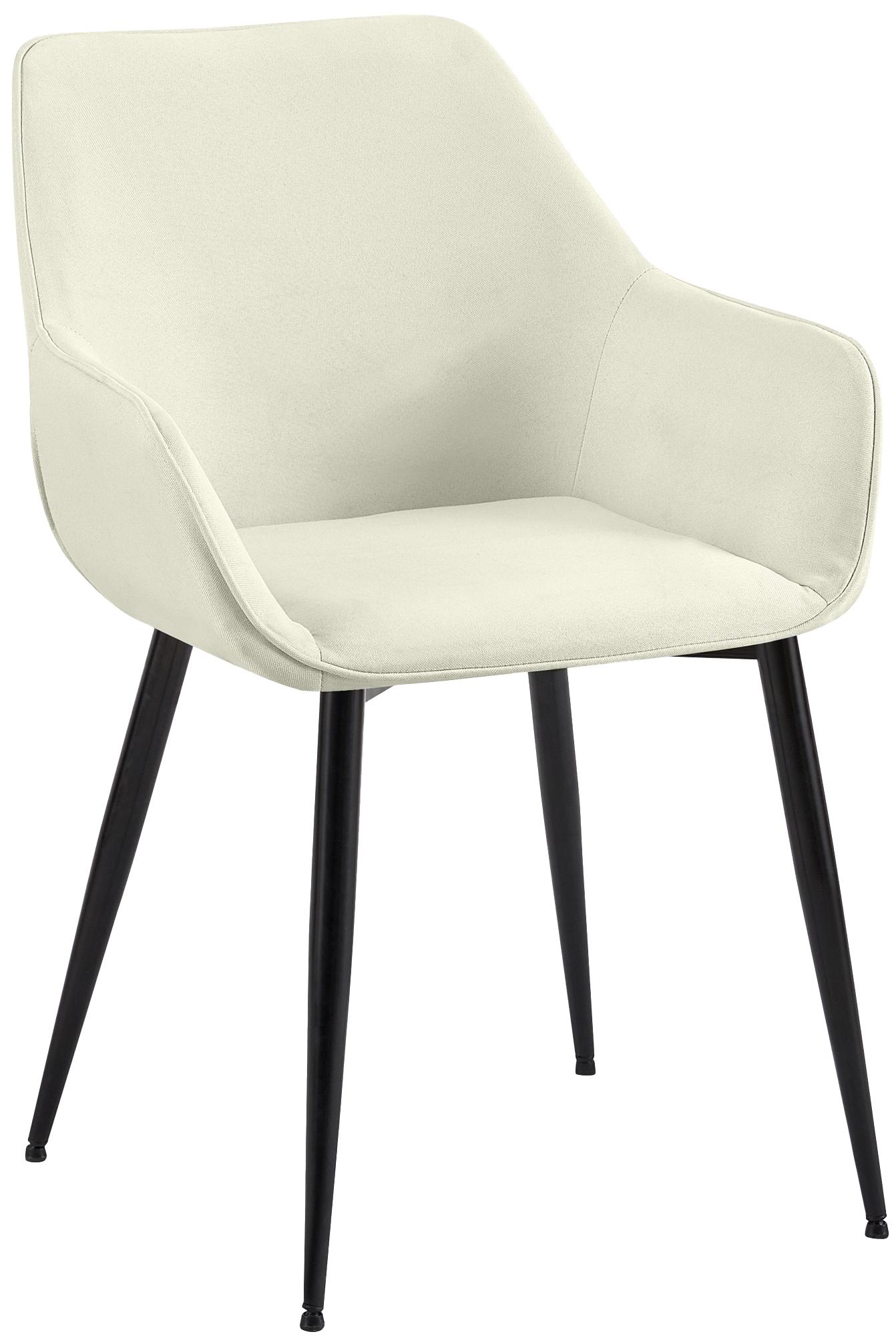 Esszimmerstuhl Luena Stoff, creme