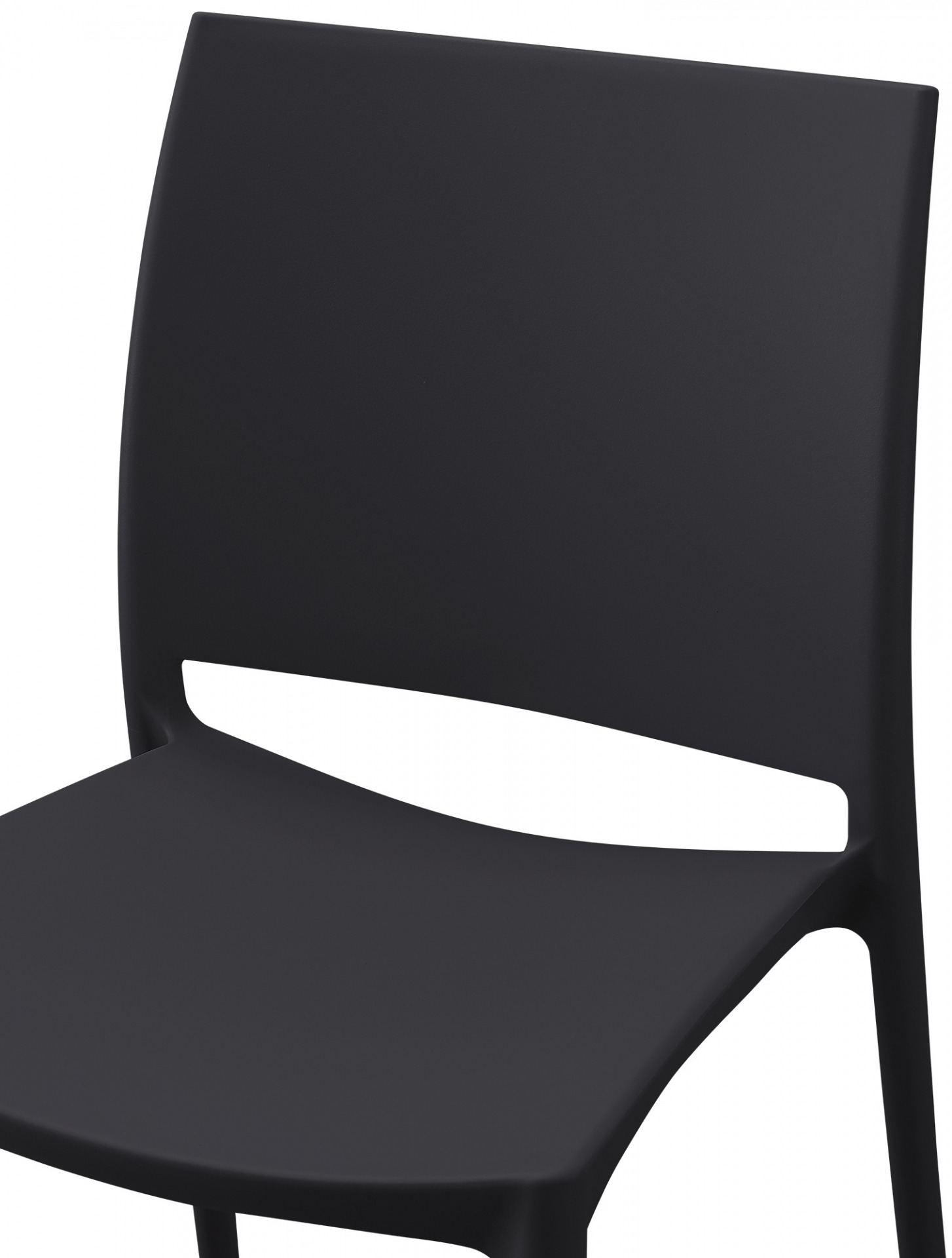 Stuhl Meton, schwarz