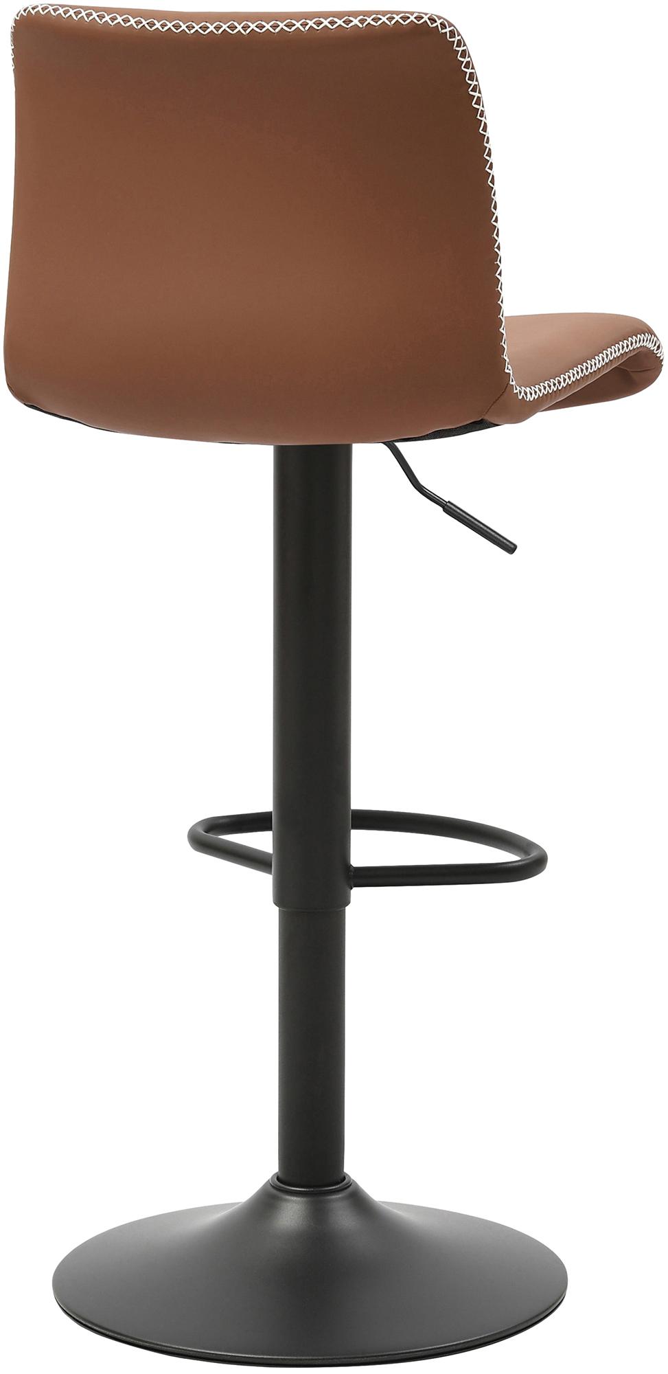 Barhocker Henchy Kunstleder, braun