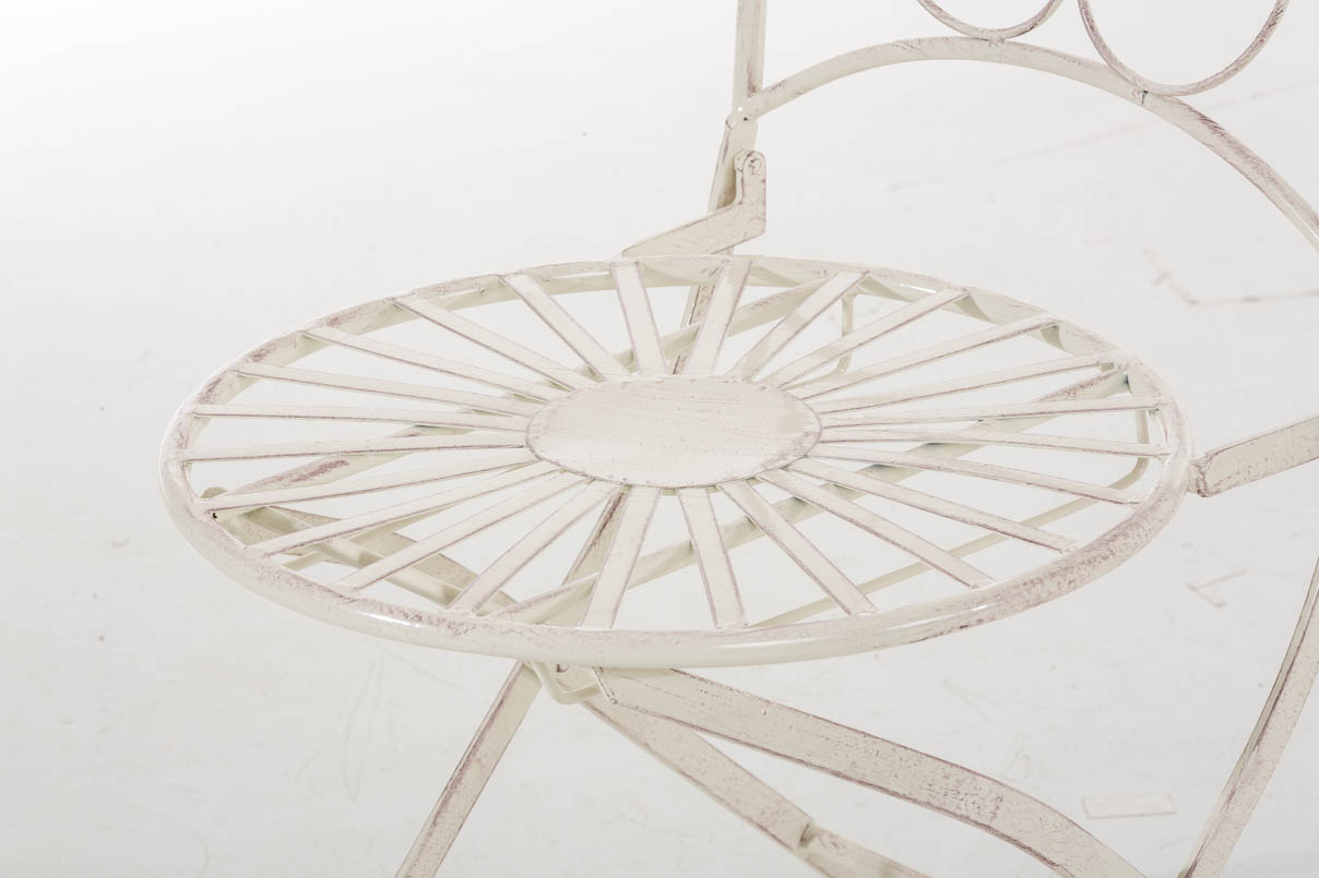 Stuhl Indra, antik-creme