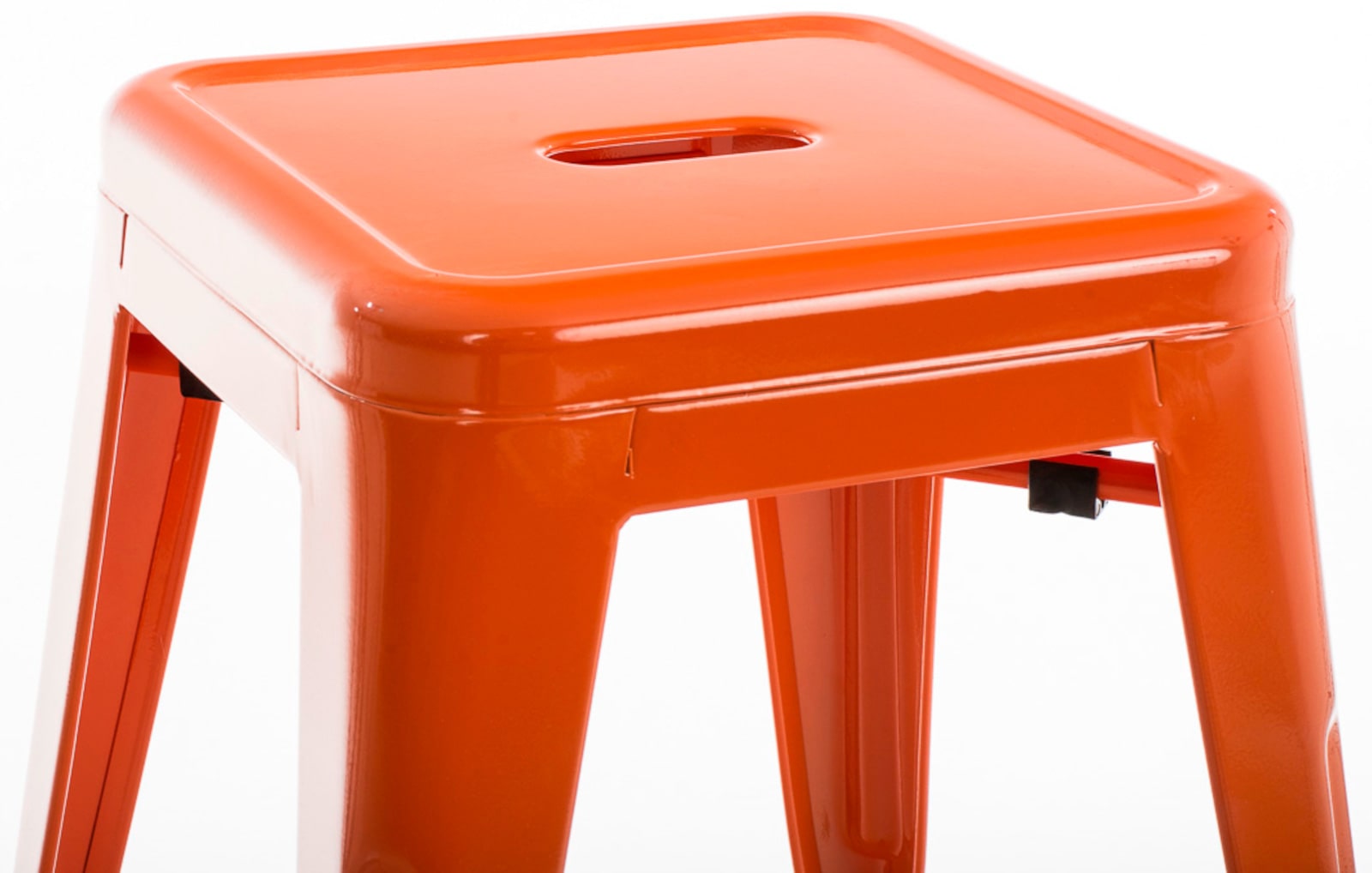 4er Set Hocker Armin, orange