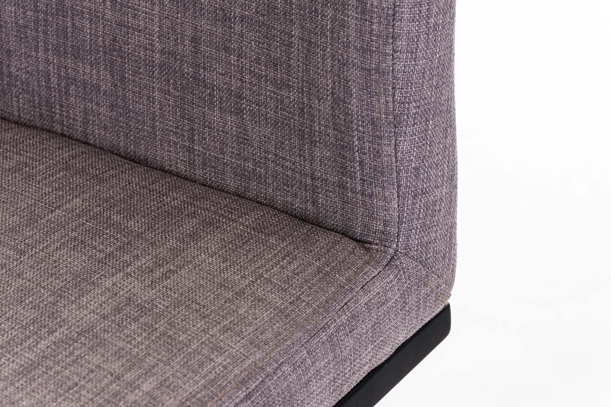 Barhocker Panama B Stoff, grau