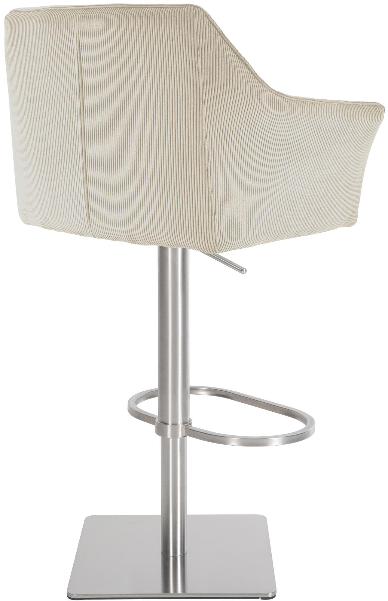 Barhocker Damaso E Cord, creme