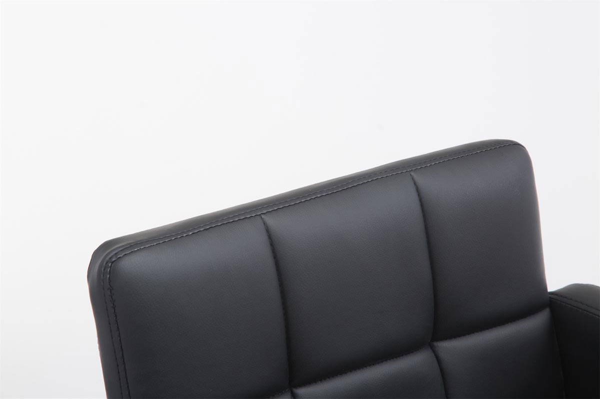 Barhocker Los Angeles Kunstleder C, schwarz