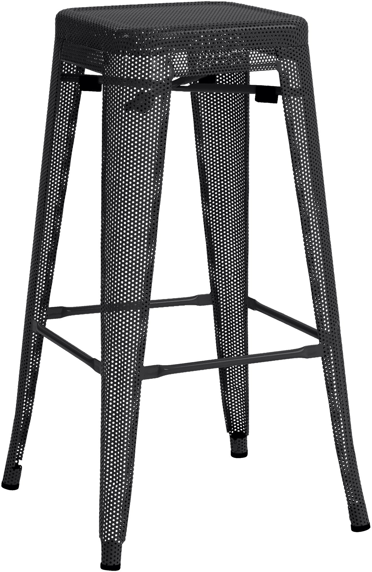 Barhocker Fletcher, schwarz