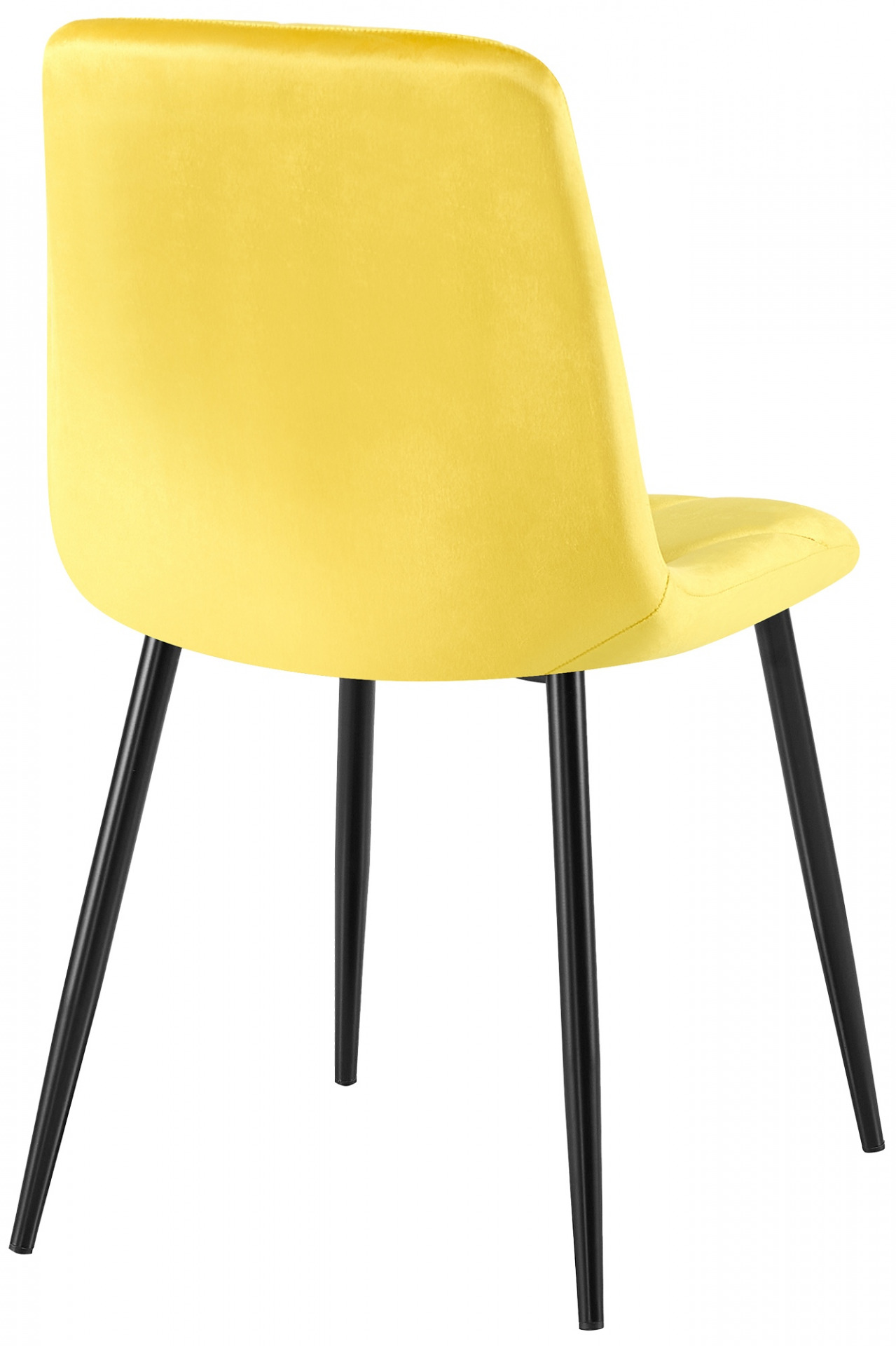 Esszimmerstuhl Clairton Samt, gelb