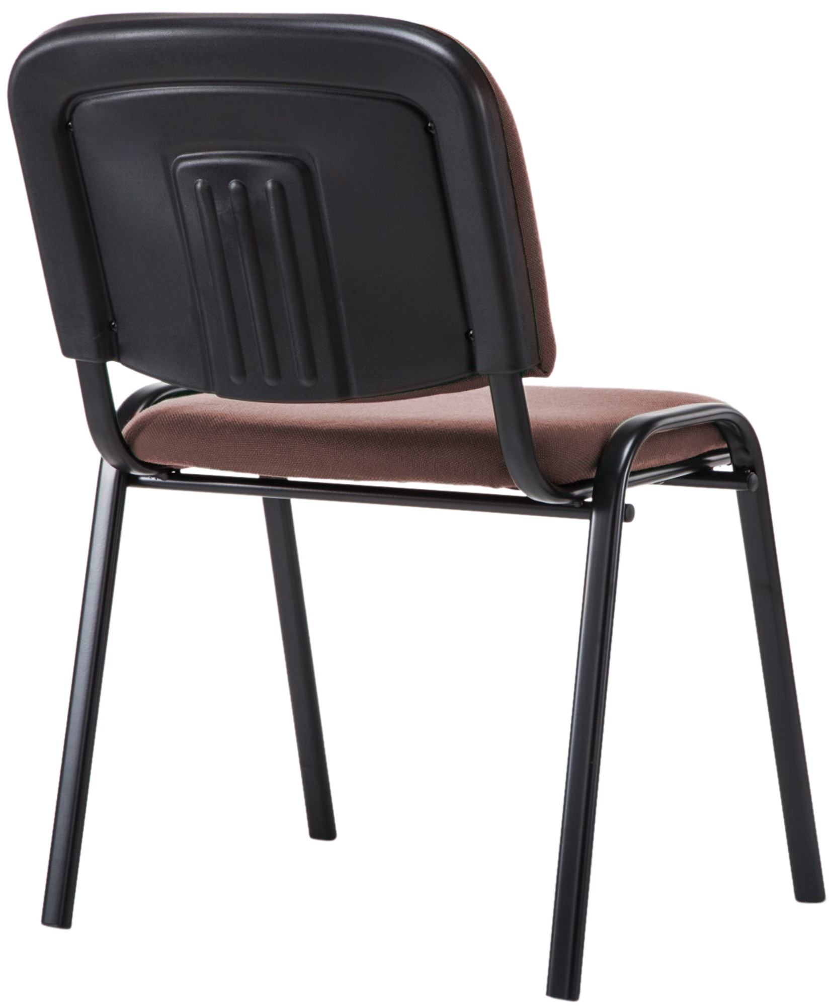 Besucherstuhl Ken V2 Stoff, braun