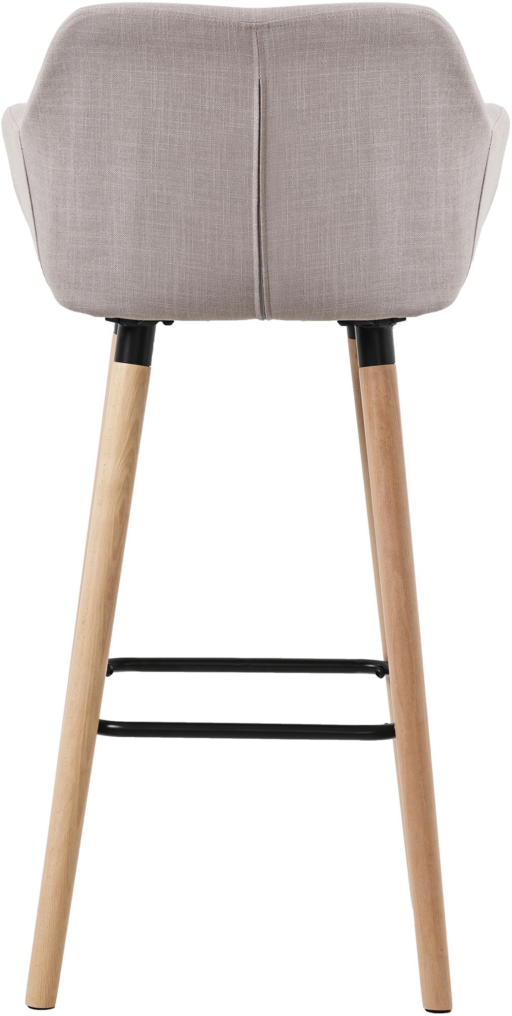 Barhocker Grant Stoff, taupe