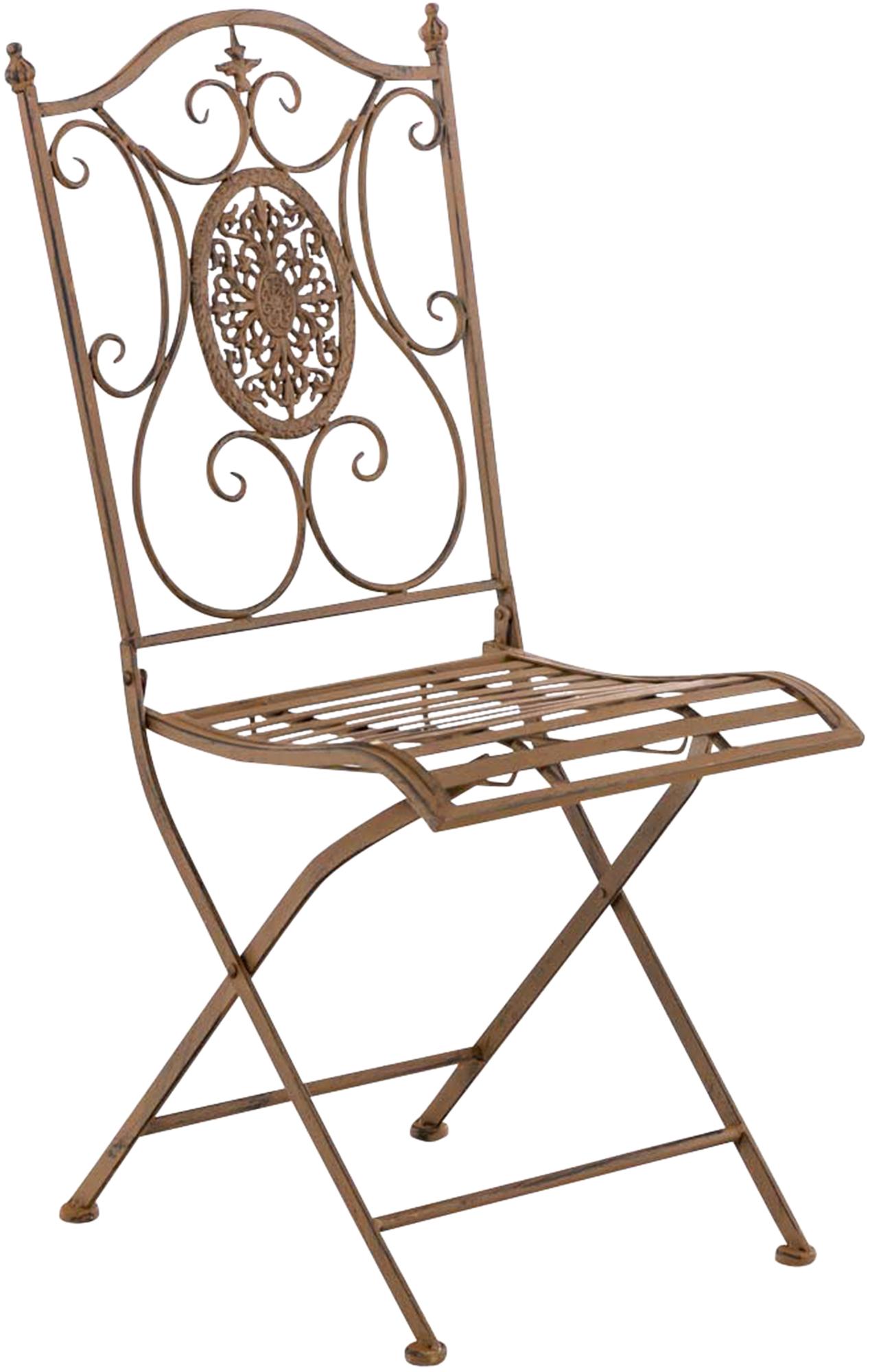 Stuhl Sibell, antik braun