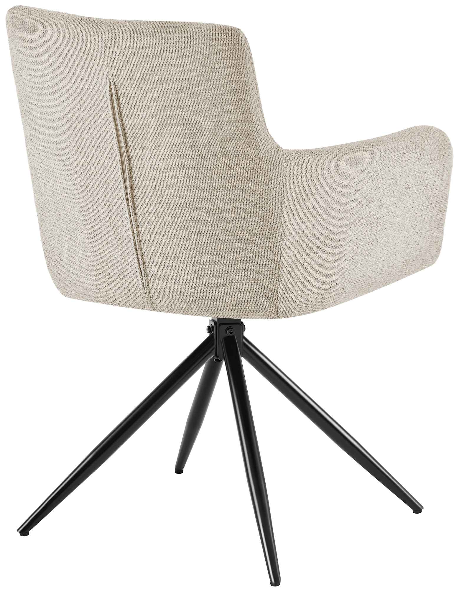 Esszimmerstuhl Jonah Stoff, creme