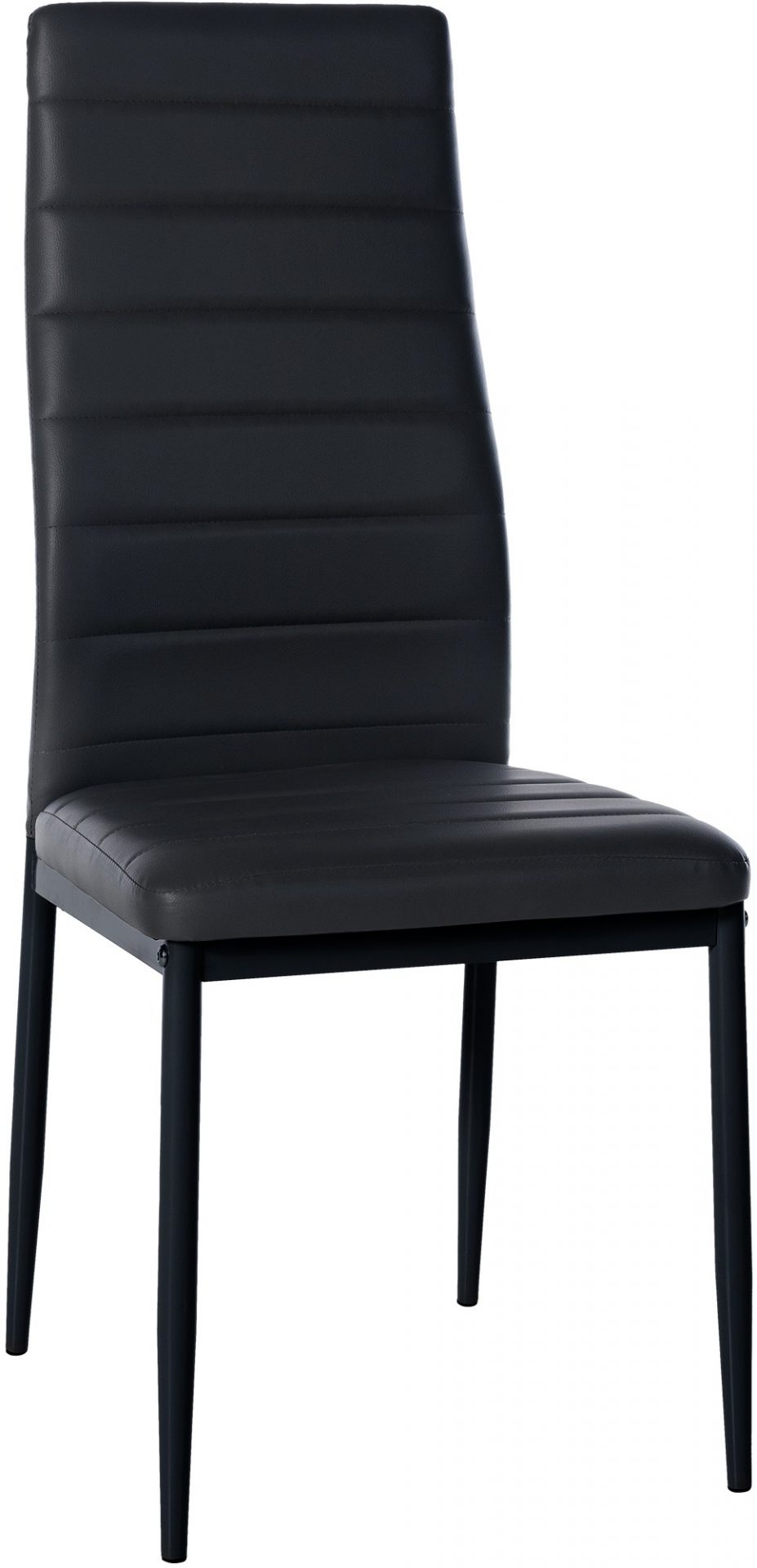 Esszimmerstuhl Mayfair Kunstleder, schwarz