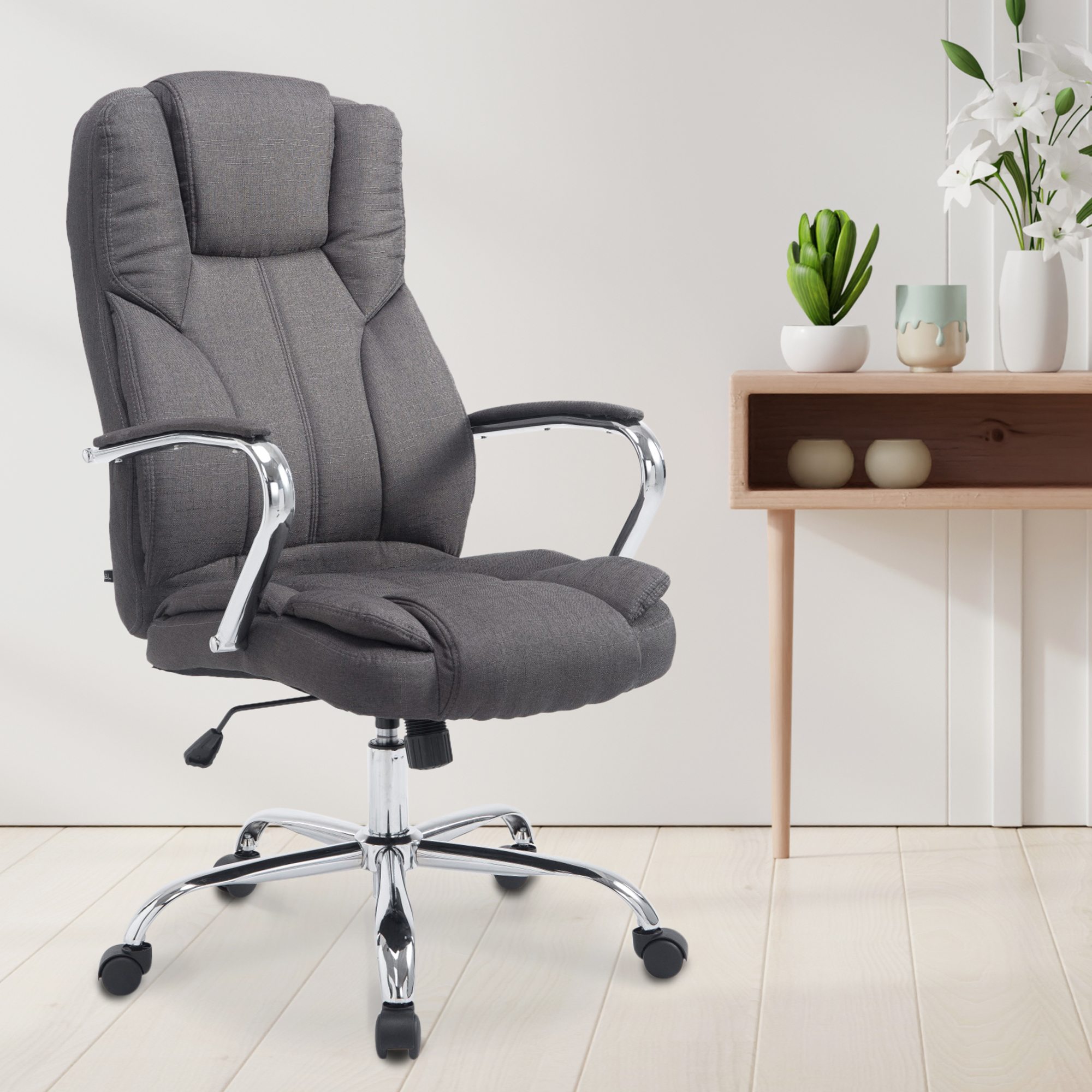 Bürostuhl BIG Xanthos Stoff, dunkelgrau