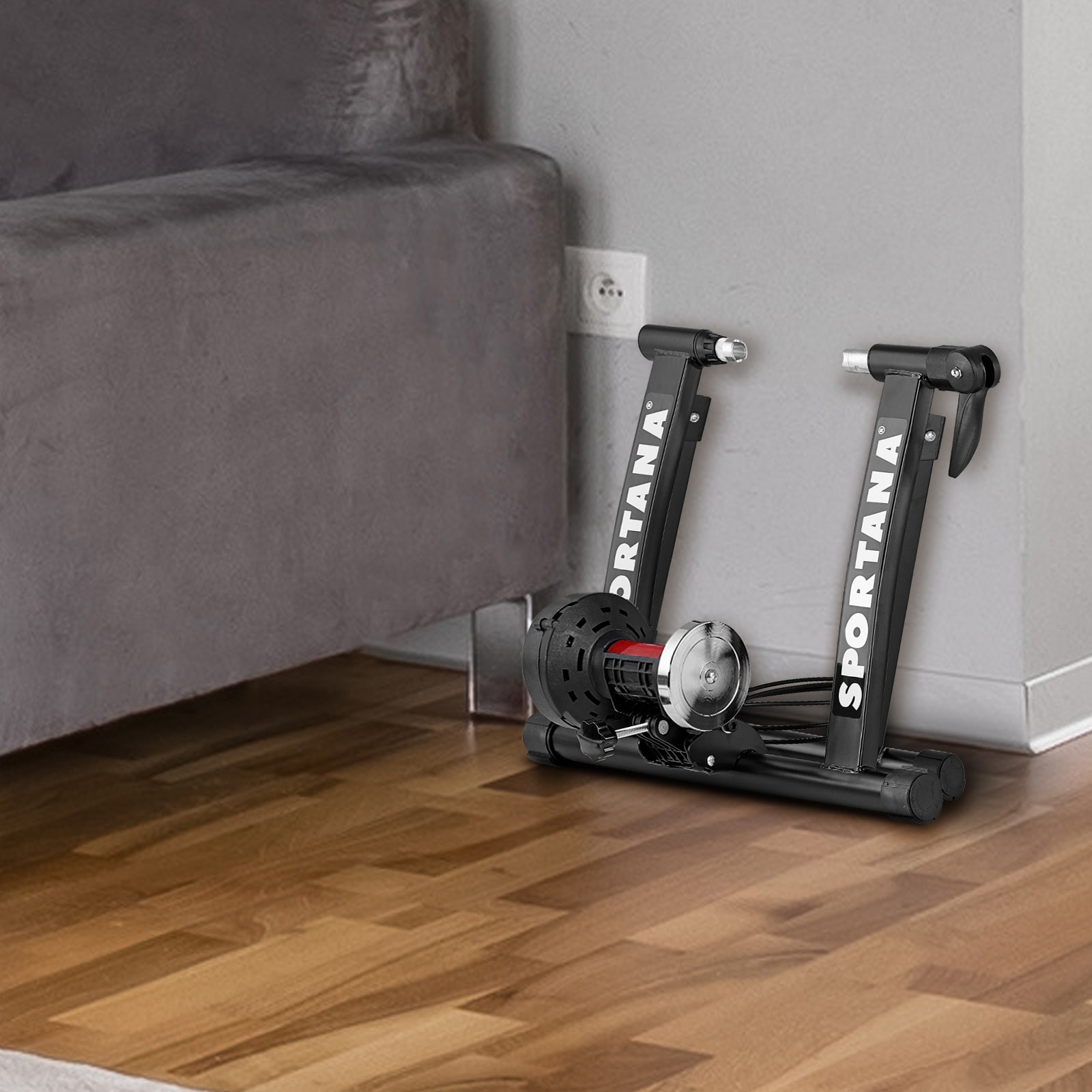 Rollentrainer Fahrrad bis 150kg Magnet
