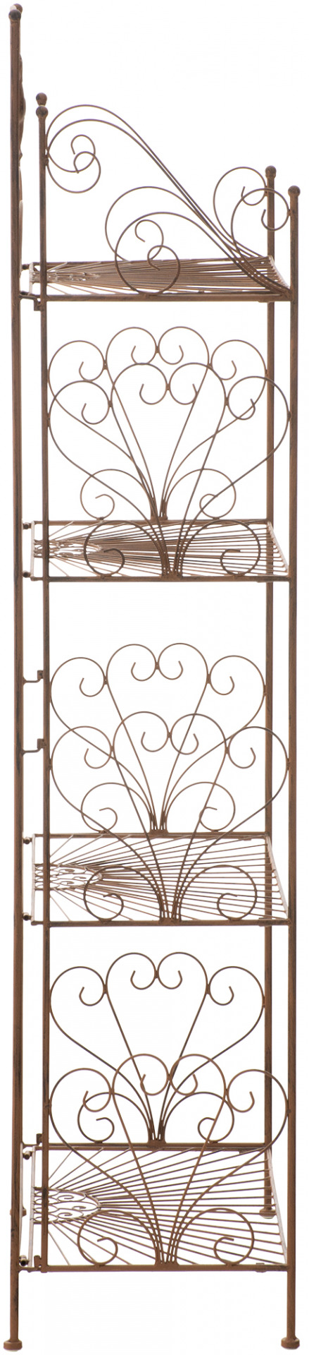 Standregal Mia, antik braun