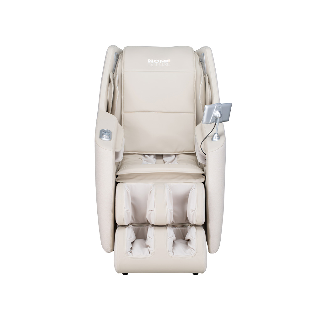 Massagesessel CORVIA mit Premium Webstoffpolsterung - Beige