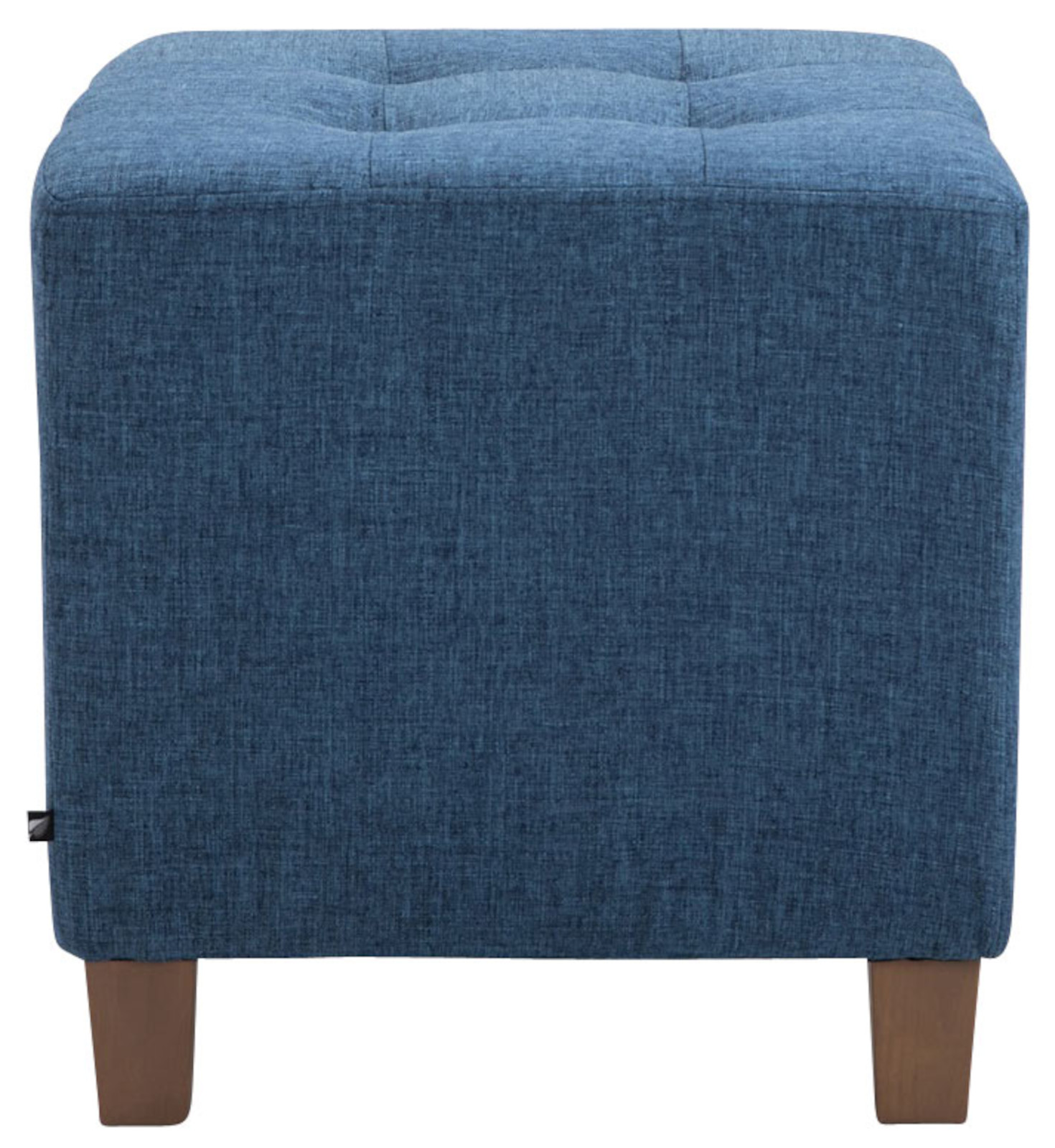 2er Set Sitzhocker Pharao, antik-hell, blau