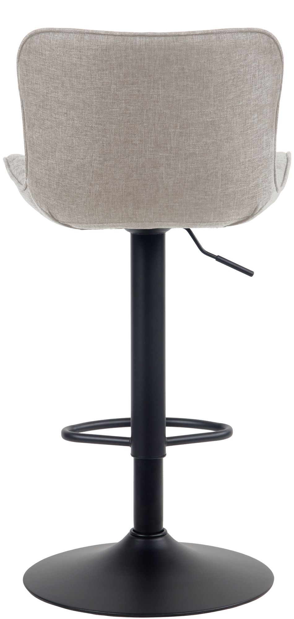 2er Set Barhocker Emma Stoff, taupe
