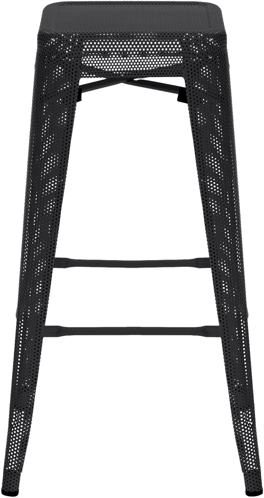 4er Set Barhocker Fletcher, schwarz