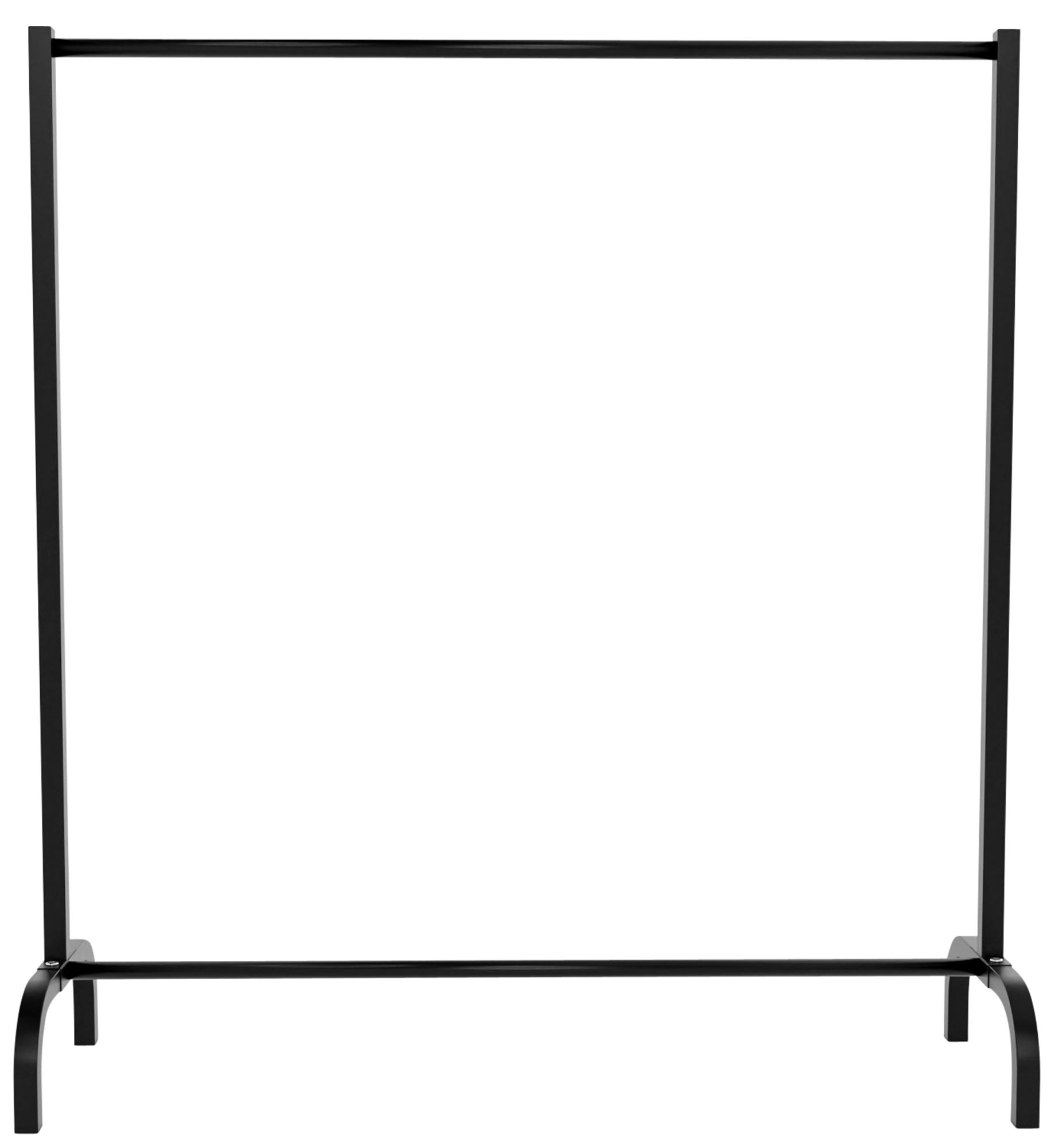 Kleiderständer Lara 120x38x120, schwarz