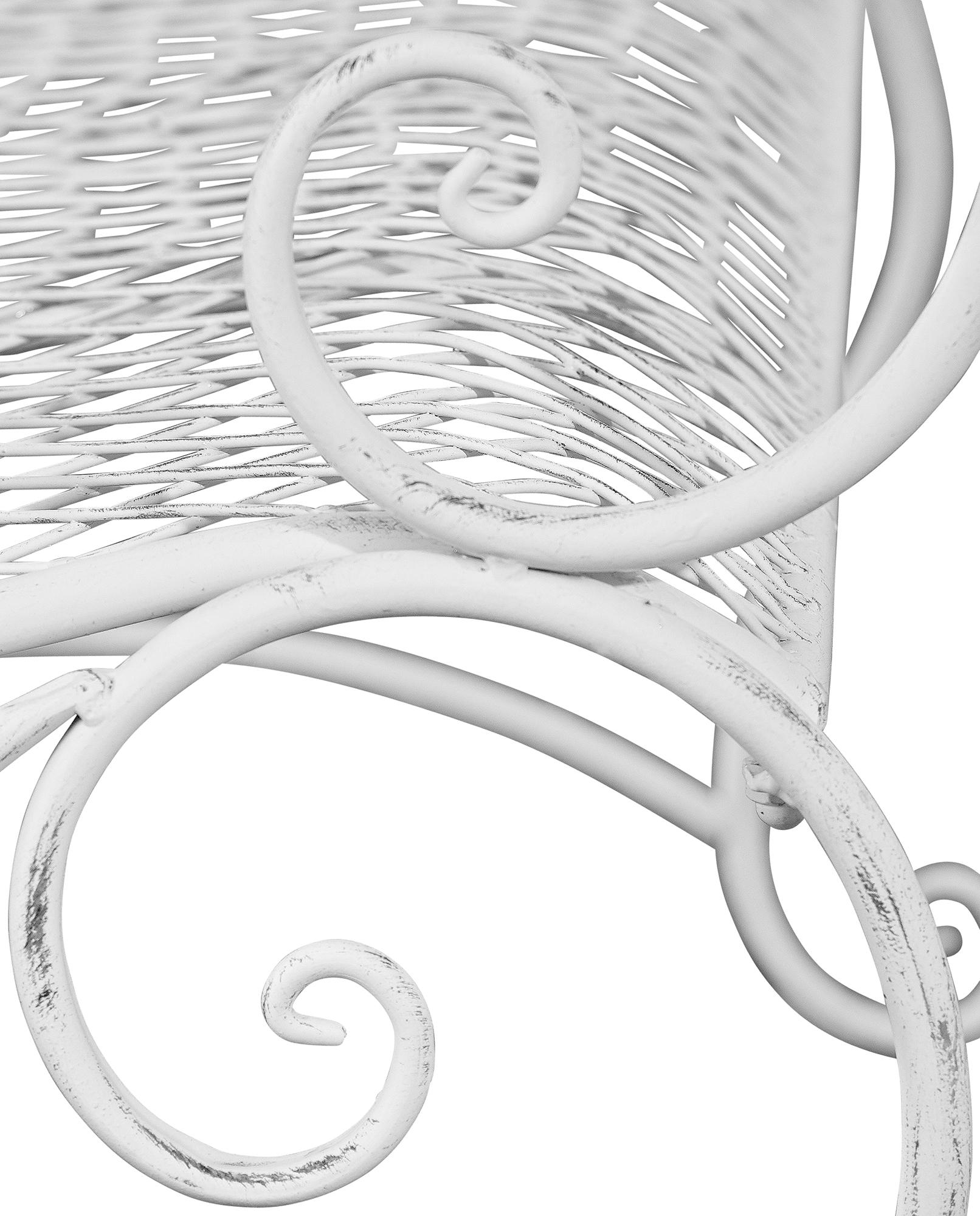 Gartenbank Tara, antik weiß