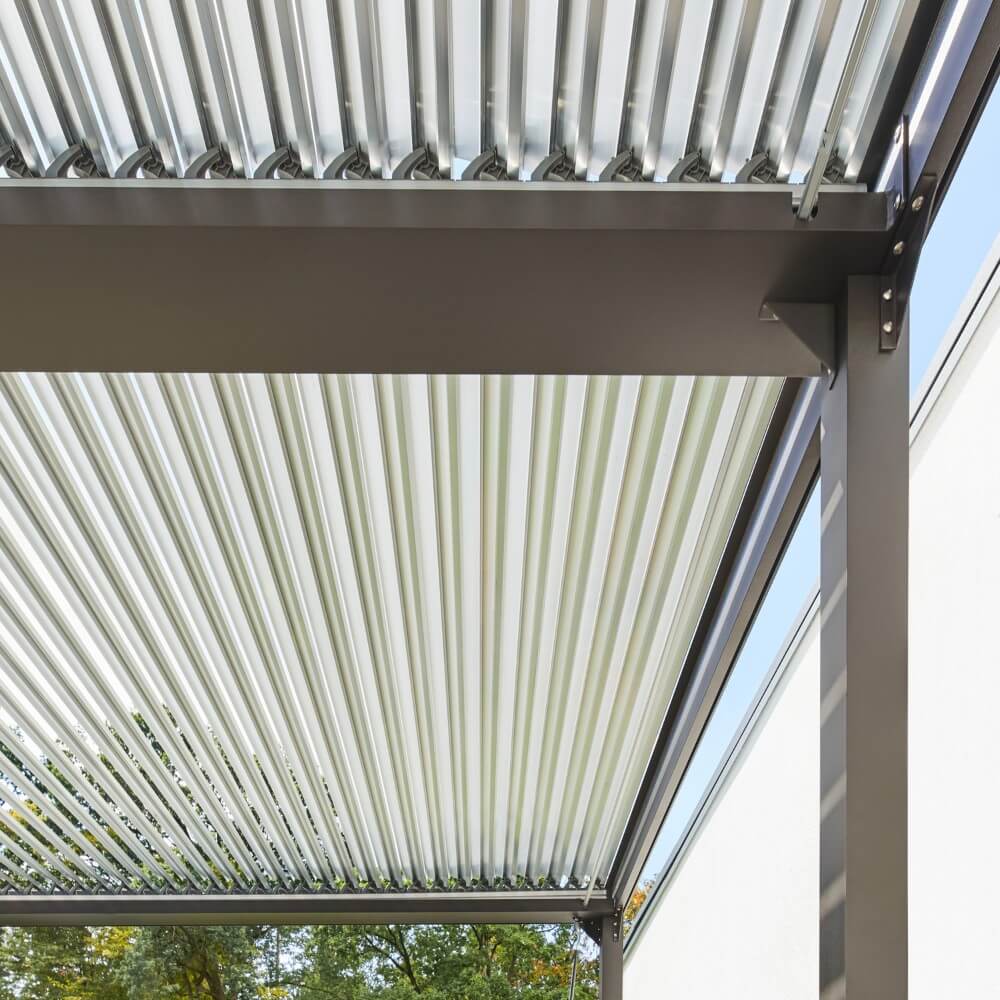 Lamellenpavillon CANNES - 400 x 303 x 223 cm